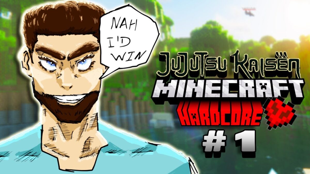I TRIED BEATING JUJUTSU KAISEN HARDCORE MINECRAFT