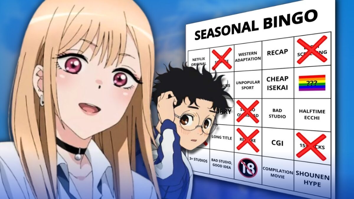 I made the ULTIMATE Seasonal Anime Bingo