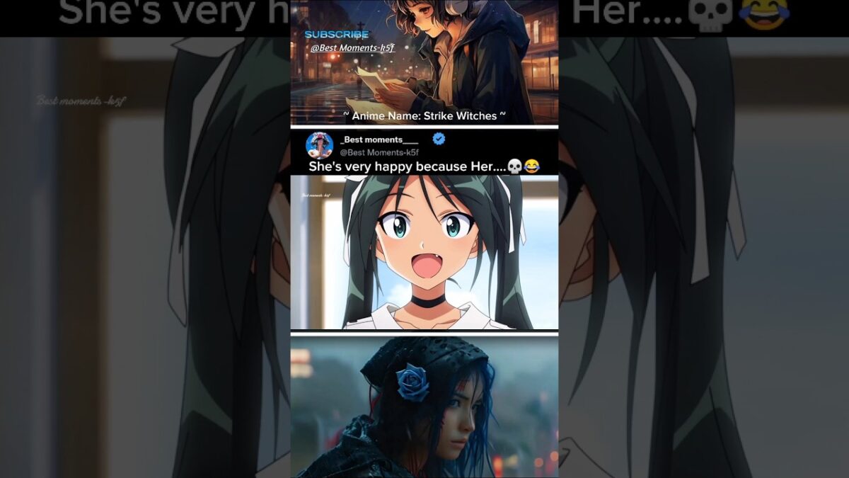 She’s very happy 😂 #animeshorts #animeedit  #newanime