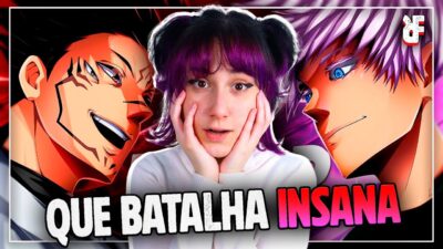 TÁ INSANO!!! REAGINDO a Gojo vs Sukuna (Jujutsu Kaisen) | Expansão de Domínio | Kaito | FERU REACT