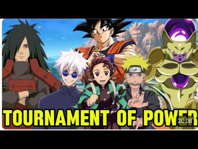 TOURNAMENT OF POWER PART 2 FT. JUJUTSU KAISEN X NARUTO X DRAGON BALL X DEMON SLAYER