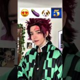 Tanjiro’s 2025 filter💀 #amyshan #demonslayer #anime #kny #cosplay #edit #tanjiro