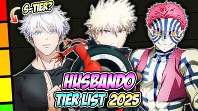 2025 Anime Husbando Tier List | Ranking the Best Anime Men of the Year