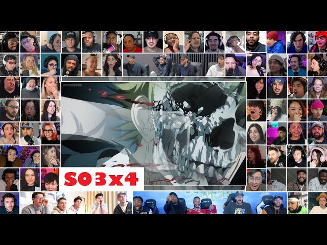 [80 Reactors] MAKI vs ZENIN CLAN 🔥Jujutsu Kaisen Season 3 Episode 4 MEGA Reaction Mashup -呪術廻戦 3期 4話