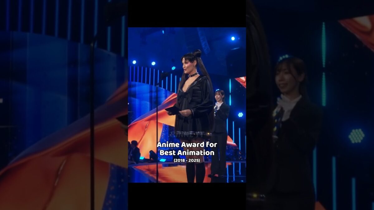 Best Animation Anime Award (2018 – 2025) #AnimeAwards #Anime #MAPPA #MyHeroAcademia #JujutsuKaisen