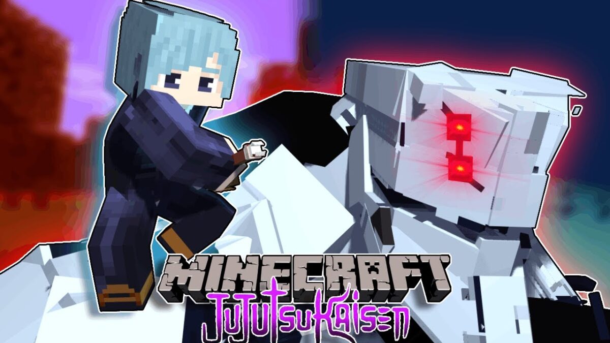 Can We Survuve Minecraft JUJUTSU KAISEN as MECHAMARU and MIWA?! – [Oni & Tanis]