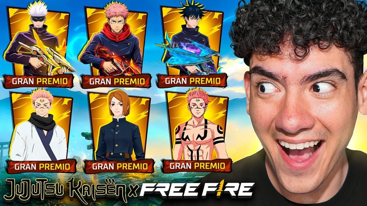 FALTAN POCAS HORAS PARA JUJUTSU KAISEN en FREE FIRE !! – TheDonato