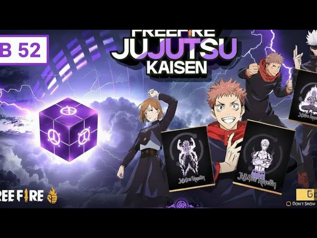 FREE FIRE UPCOMING JUJUTSU KAISEN COLLAB || FIX DATE AND TIME 😱😱