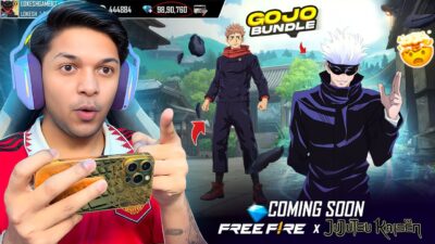 Free Fire MAX × Jujutsu Kaisen is coming LOKESH GAMER #freefire #freefirelive #live #verticallive