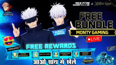 Free Fire MAX x Jujutsu Kaisen | OB52 New Update 😎#freefire #fflivrgiveaway #shortslive