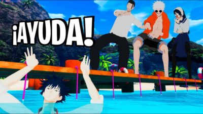 GOJO y GETO van a la PLAYA | JUJUTSU KAISEN VR