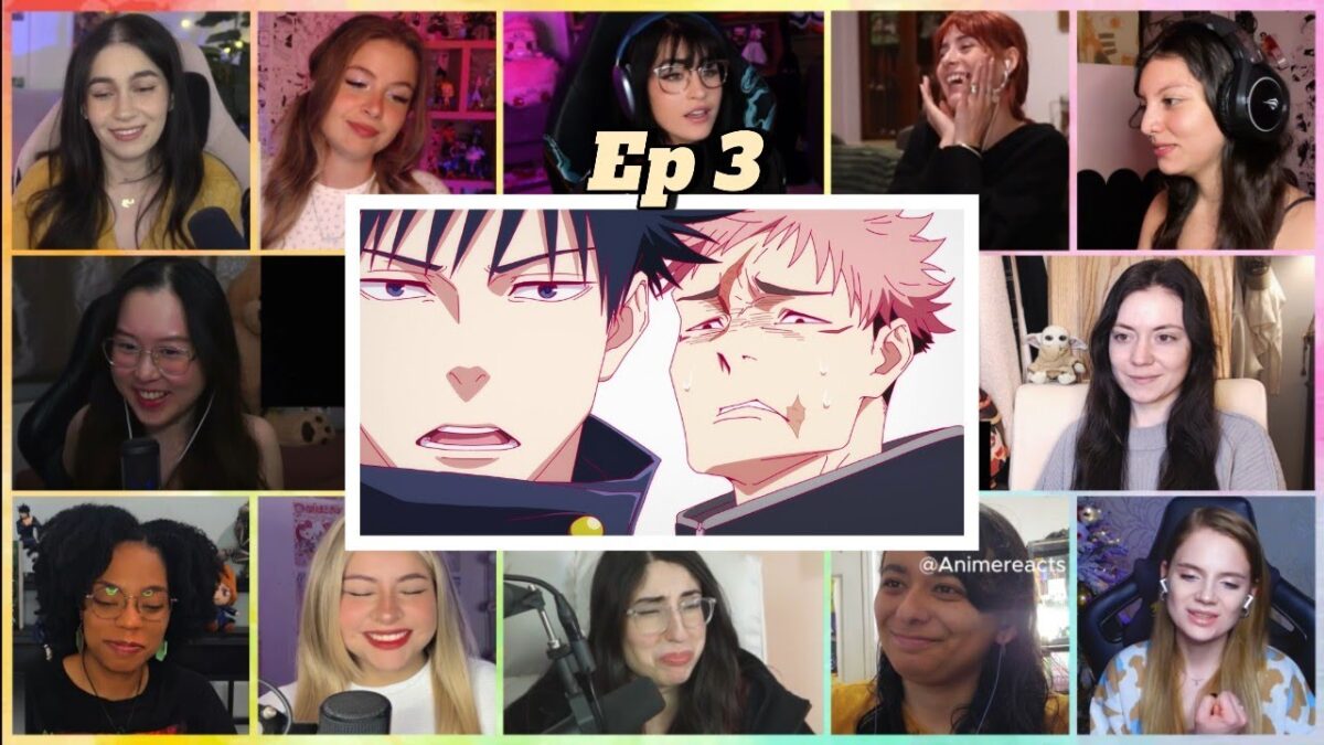 [Girls React] Jujutsu Kaisen Season 3 Episode 3 | Reaction mashup | 呪術廻戦