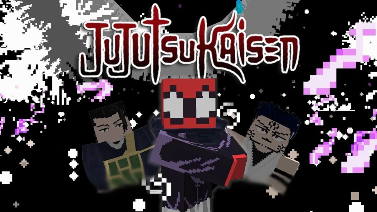 I played a JUJUTSU KAISEN Minecraft Mod….