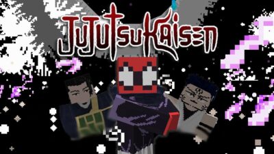 I played a JUJUTSU KAISEN Minecraft Mod….