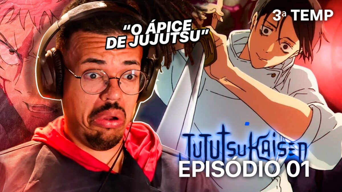 JUJUTSU VOLTOU COM TUDO!!! – JUJUTSU KAISEN • EPISÓDIO 01 (TEMP 3) – React