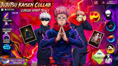 Jujutsu Kaisen Event 2026 😍🔥| Jujutsu Kaisen Free Event Interface| Free Fire New Event| Ff New Event