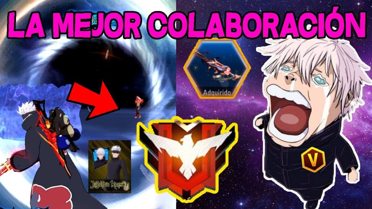 LA NUEVA MEJOR COLABORACIÓN!!! JUJUTSU KAISEN EN FREE FIRE!!!
