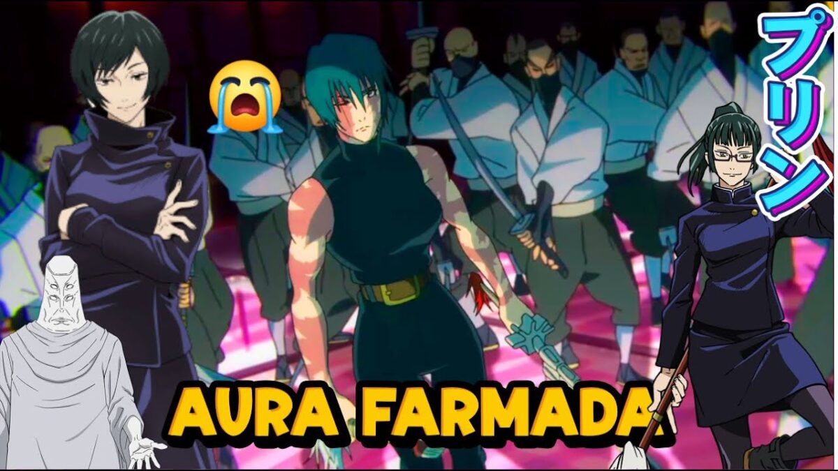 MAKI PARE DE FARMAR AURA 😭✋ jujutsu kaisen maki vs o clã zenin (perfeito)