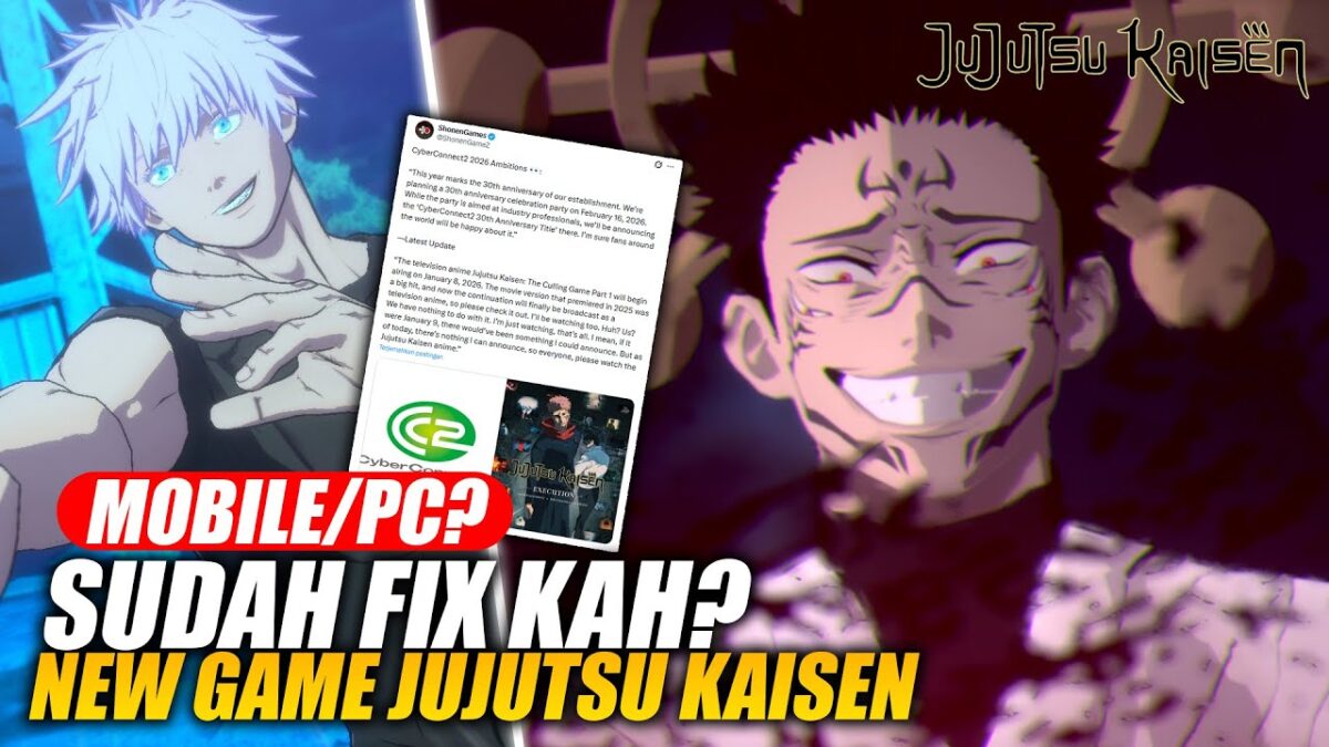 New Game JUJUTSU KAISEN Sudah Fix Kah? Rilis Mobile/PC? Open World? RPG?