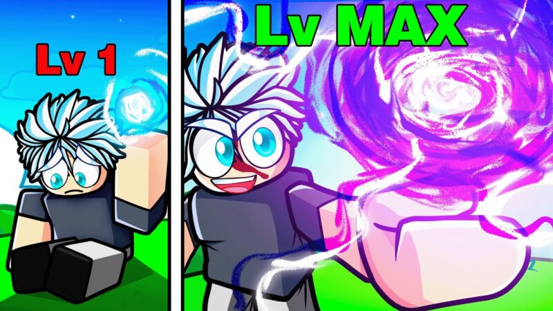 Noob to Max Level GOJO in Jujutsu Infinite Roblox! - Jujutsu Kaisen ...