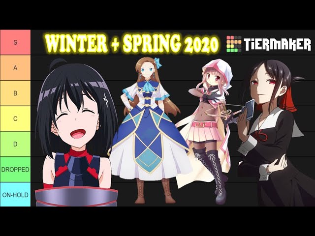 Ranking WINTER & SPRING 2020 Anime | SEASONAL ANIME TIER LIST