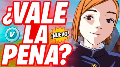 ¿VALE LA PENA COMPRAR NOBARA KUGISAKI DE JUJUTSU KAISEN? ANALISIS Y GAMEPLAY | FORTNITE