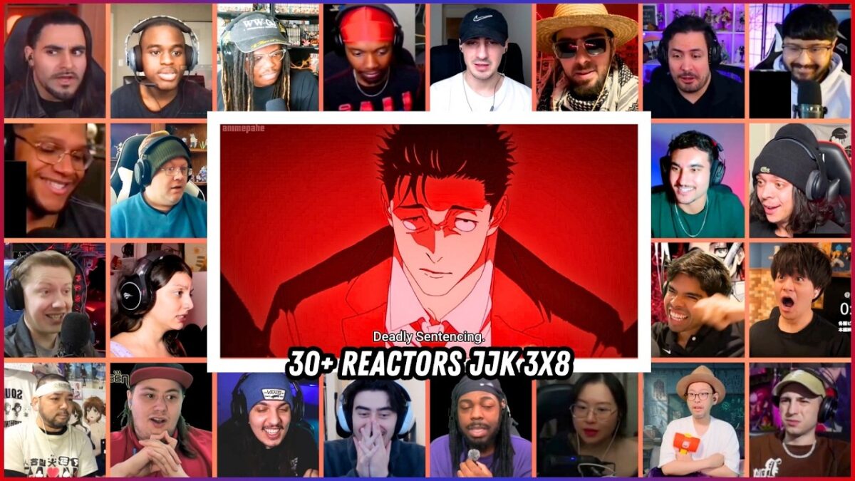 30+ Reactors Jujutsu Kaisen Season 3 Episode 8 Reaction Mashup – 呪術廻戦 シーズン 3 エピソード 8 リアクション マッシュアップ