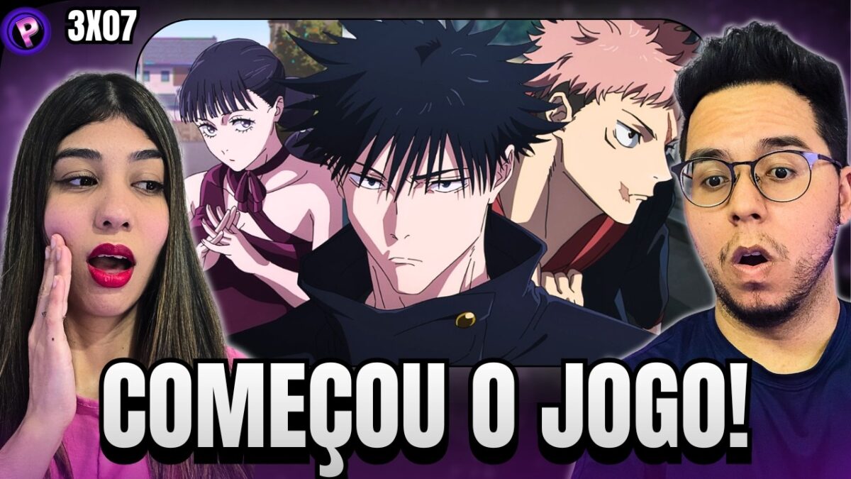 ELES VÃO CAÇAR OS FEITICEIROS! ! REACT JUJUTSU KAISEN 3T EP 07