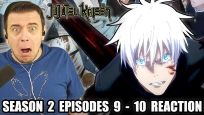 GOJO GETS SEALED IN PRISON REALM! | Jujutsu Kaisen Season 2 Episode 9 and 10 REACTION