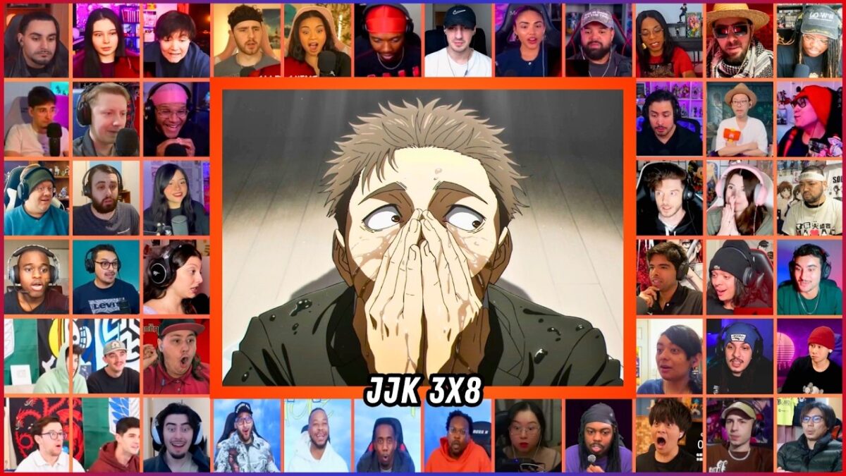 JUJUTSU KAISEN Season 3 Episode 8 Mega Reaction Mashup – 呪術廻戦 シーズン 3 エピソード 8 リアクション マッシュアップ