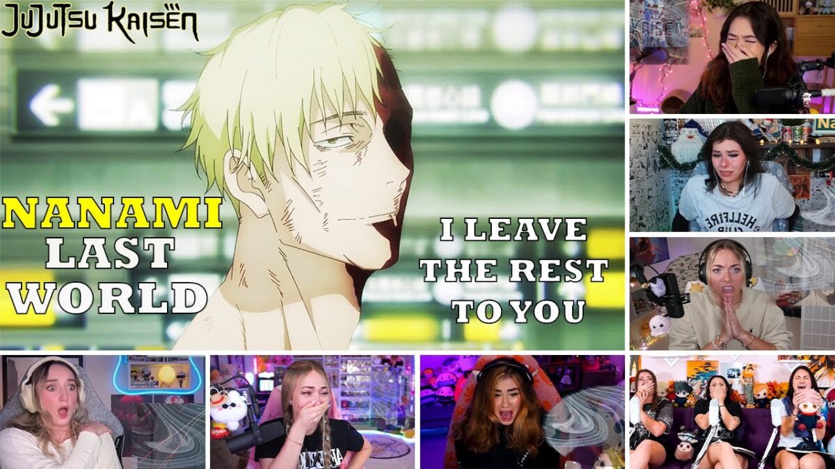 Nanami’s Death | Jujutsu Kaisen Season 2 Episode 18 Girls Reaction Compilation