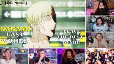 Nanami’s Death | Jujutsu Kaisen Season 2 Episode 18 Girls Reaction Compilation