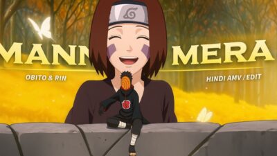 Obito Uchiha | Mann Mera (Slowed + Reverb) | Heartbreaking AMV | 4K Edit