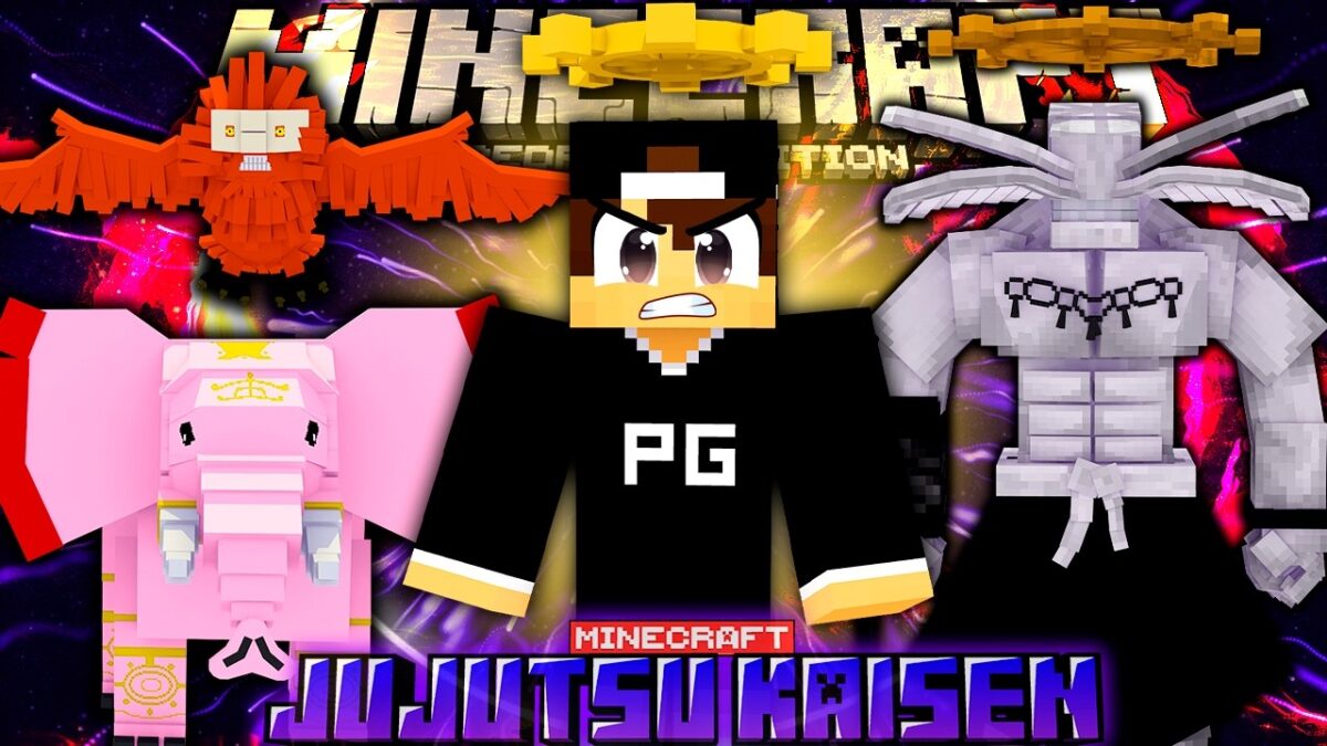 SAIU !! NOVA ATUALIZOU Addon de JUJUTSU KAISEN IGUAL MODE PC PARA Minecraft PE 1.21.131