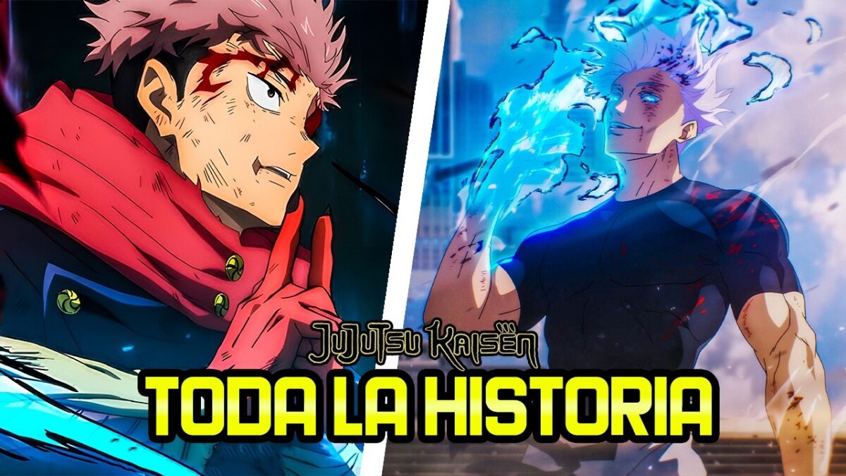 🔻 TODA LA HISTORIA DE JUJUTSU KAISEN EN 1 VÍDEO | Resumen Completo