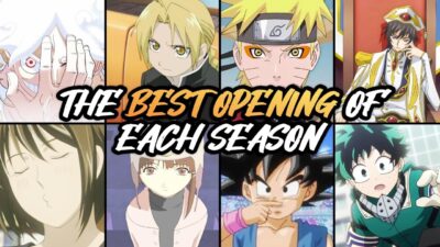 The Best Anime Opening of Each Season🔥🎶 1996-2026