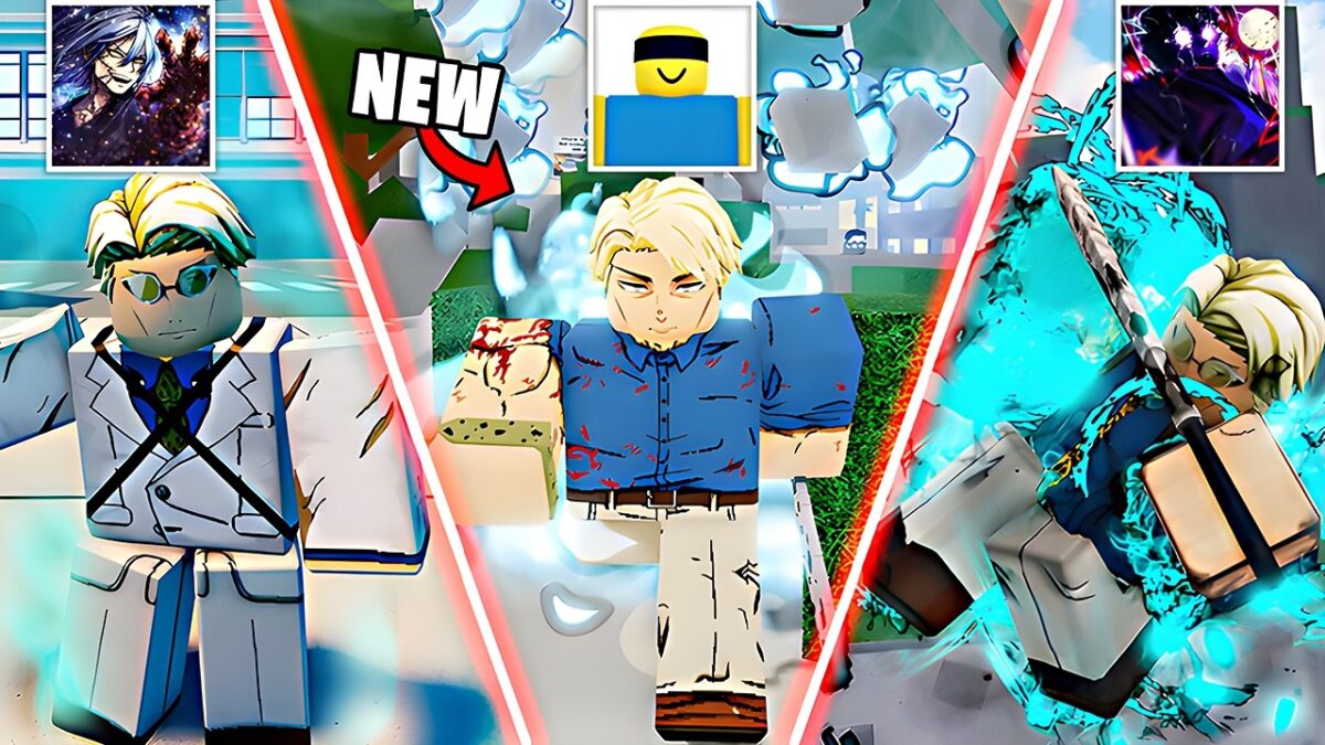 Using NANAMI in Different Roblox Jujutsu Kaisen Games