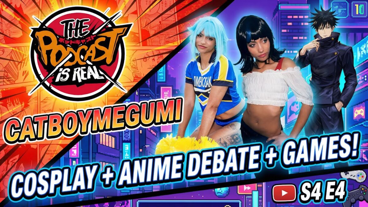 Catboymegumi Talks Cosplay Journey & Anime | Blerdcon Recap | The Podcast Is Real S4E4