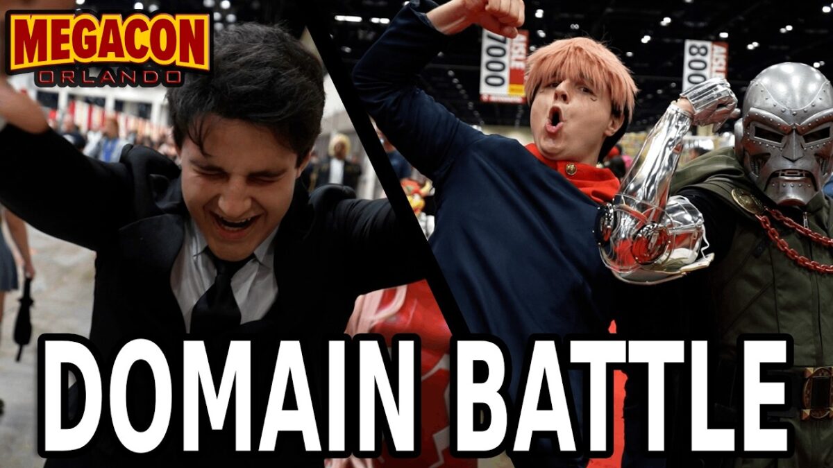 DOMAIN EXPANSION BATTLES IN REAL LIFE || JUJUTSU KAISEN @ MEGACON 2026