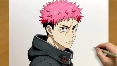 Draw Yuji Itadori Step by Step | Jujutsu Kaisen Art
