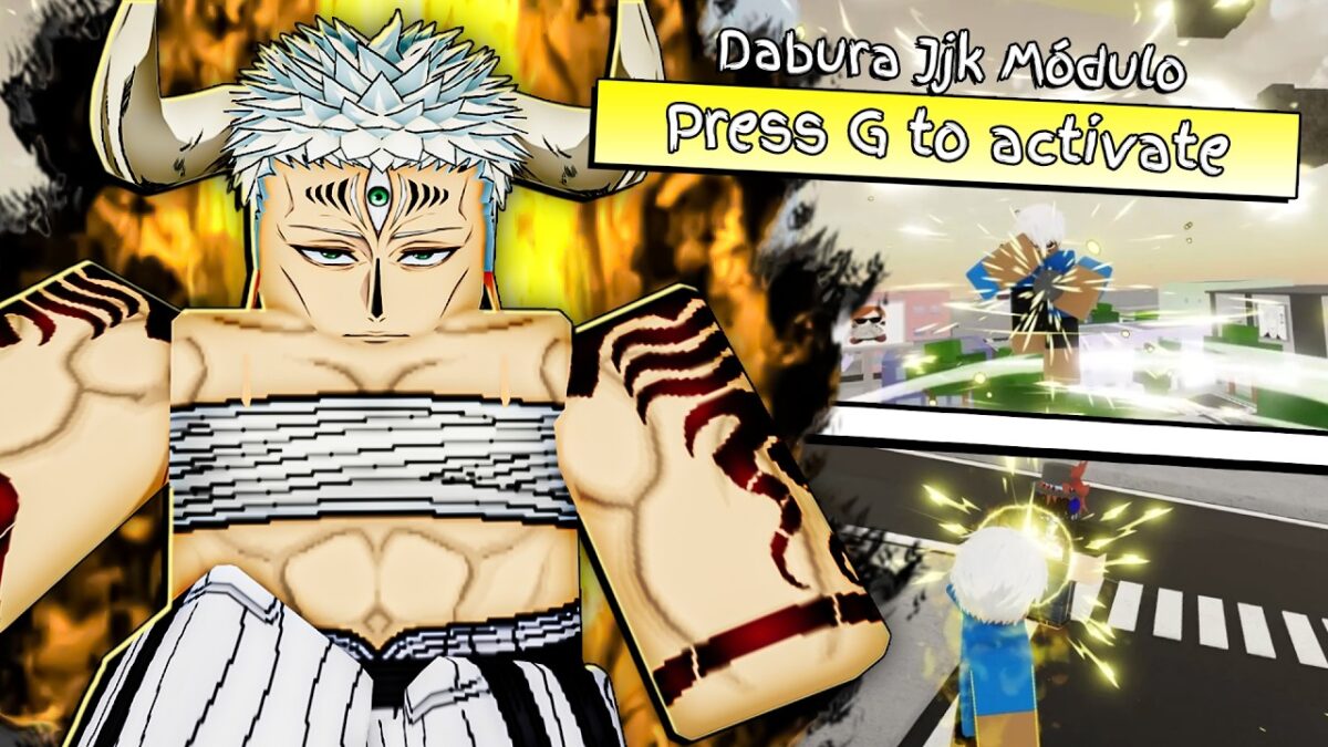 ESSE MOVESET DO DABURA DE JUJUTSU KAISEN MÓDULO TEM MAIS DE 100 MIL LIKES NO JUJUTSU SHENANIGANS!