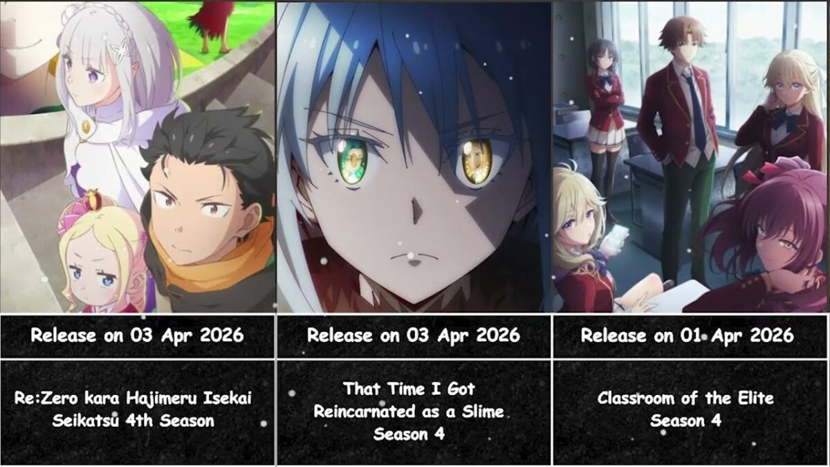 Every Upcoming Anime in Spring 2026 You Need to Know