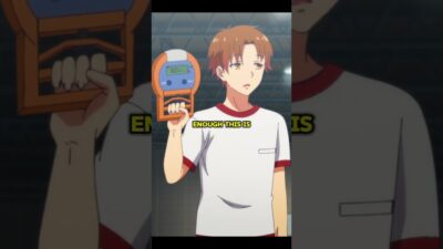 He thought it was an average result😱#anime