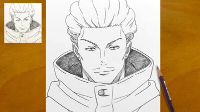 How to Draw Kinji Hakari (Jujutsu Kaisen) | Anime Sketch