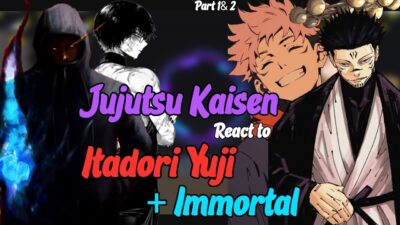 Jujutsu Kaisen react to Itadori Yuji + Immortal | 🇷🇺🇧🇷🇬🇧🇺🇲 | All parts | JJK React |