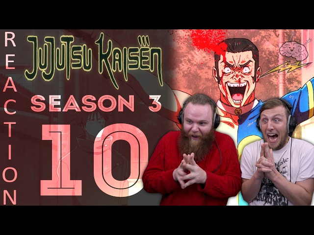 SOS Bros React – Jujutsu Kaisen Season 3 Episode 10 – Tokyo Colony No. 1 – Part 4!