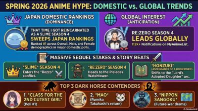 Spring 2026 Anime: Most Anticipated Shows in Japan and Worldwide