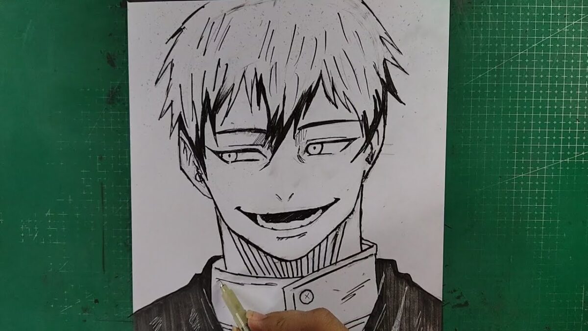 Como Desenhar o Naoya | Jujutsu kaisen | passo a passo