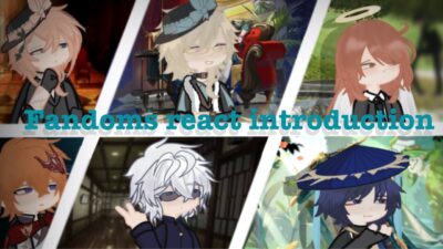 Fandoms react intro|Bungo stray dogs| jujutsu kaisen| Genshin impact| Honkai star rail| Chainsaw man