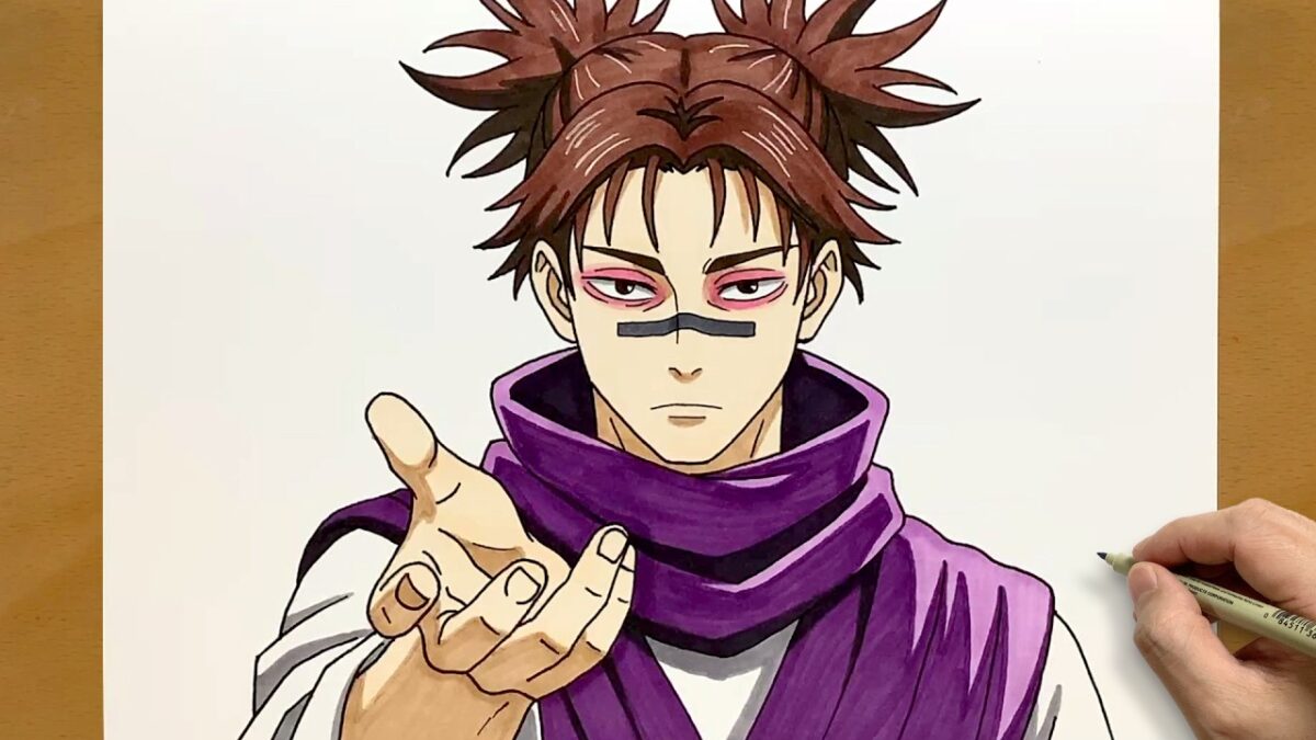 How to Draw Choso from Jujutsu Kaisen | Easy Anime Drawing